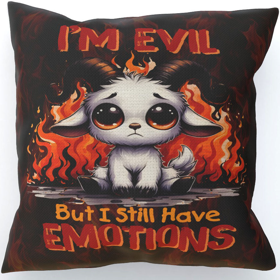 I'm Evil But I Still Have Emotions, Double-Sided Cushion