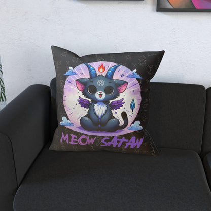 Meow Satan, Double-Sided Cushion