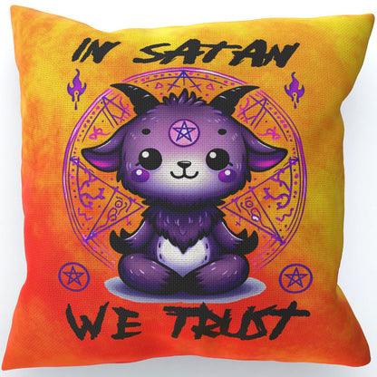 In Satan We Trust II, Double-Sided Cushion