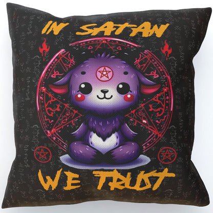 In Satan We Trust, Double-Sided Cushion