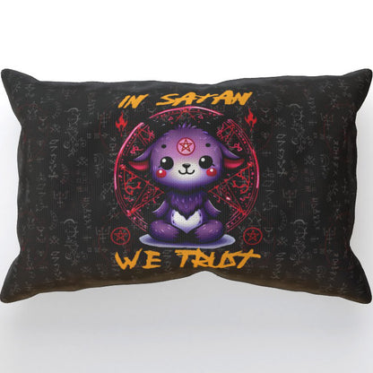 In Satan We Trust, Double-Sided Cushion