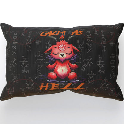 Calm As Hell, Double-Sided Cushion