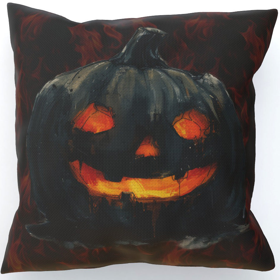 The Dark Pumpkin Cushion