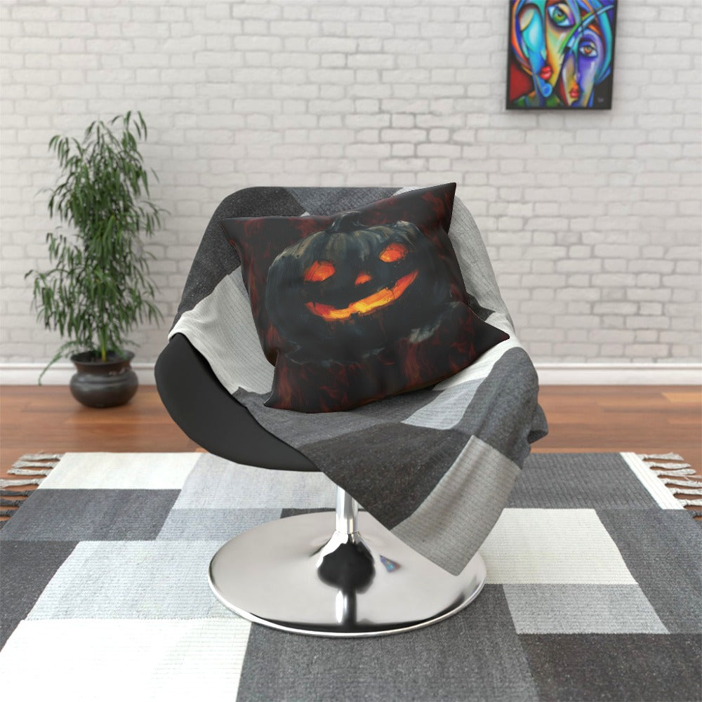 The Dark Pumpkin Cushion